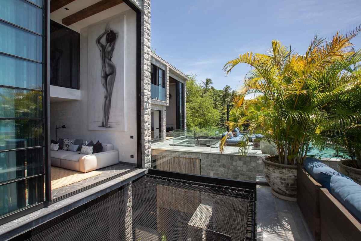 Clay Beach Samui - Beachfront Villas Amphoe Koksamui Exteriör bild