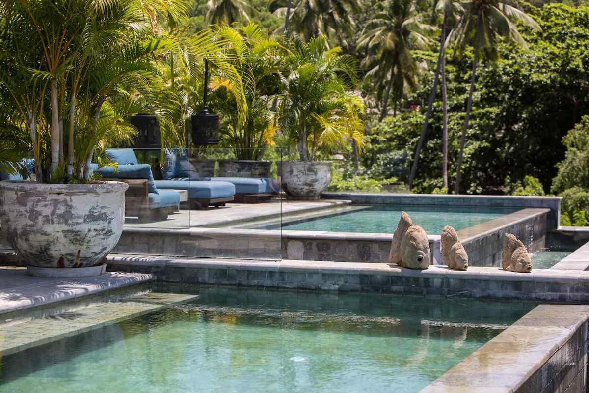Clay Beach Samui - Beachfront Villas Amphoe Koksamui Exteriör bild